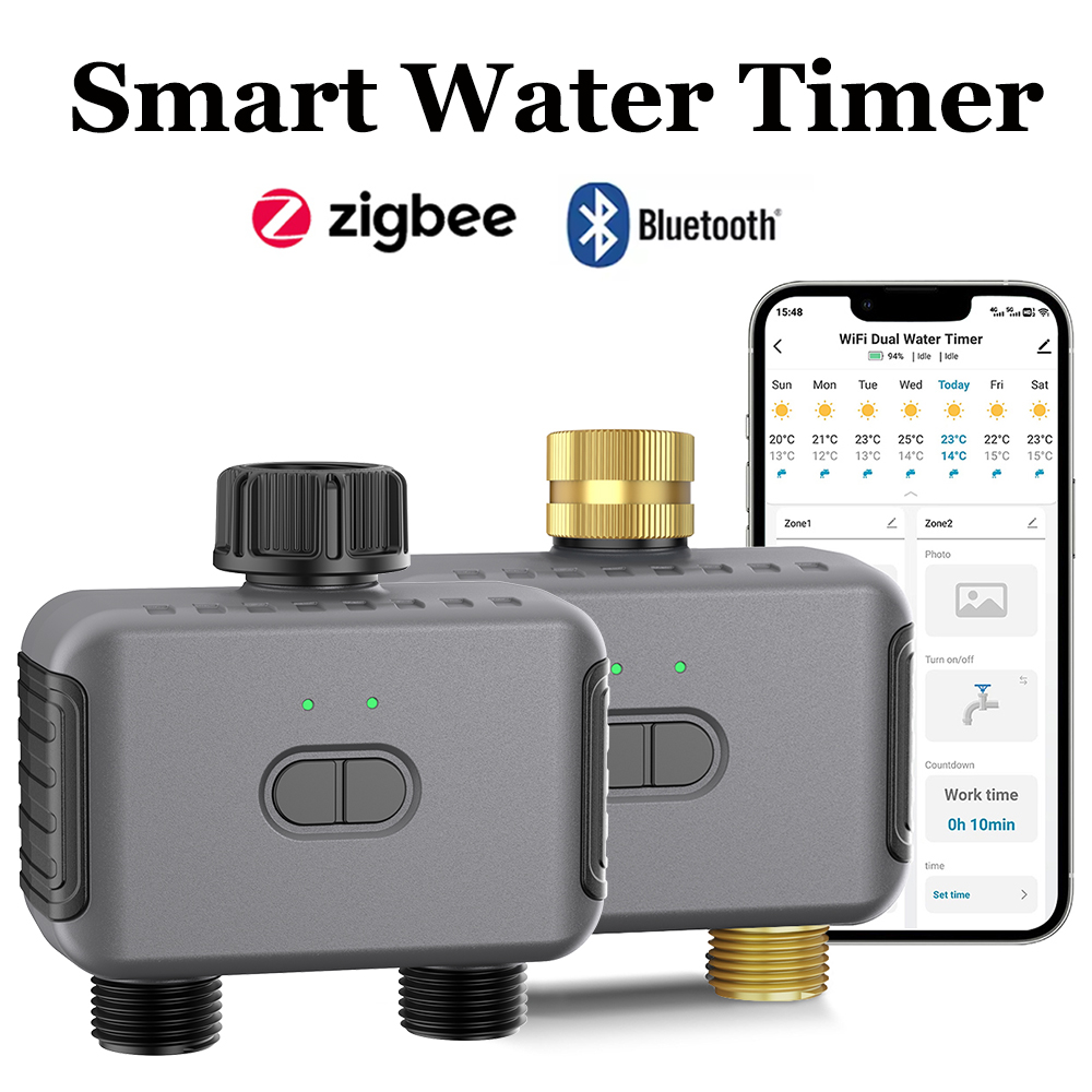 Smart Garden Usa - Tuya Smart Water Timer Zigbee/BT Automatic