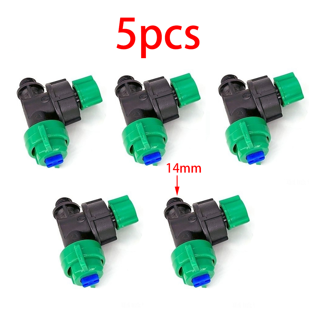 Smart Garden Watering - 5pcs Spray Tube Fittings Pipe Clamp,