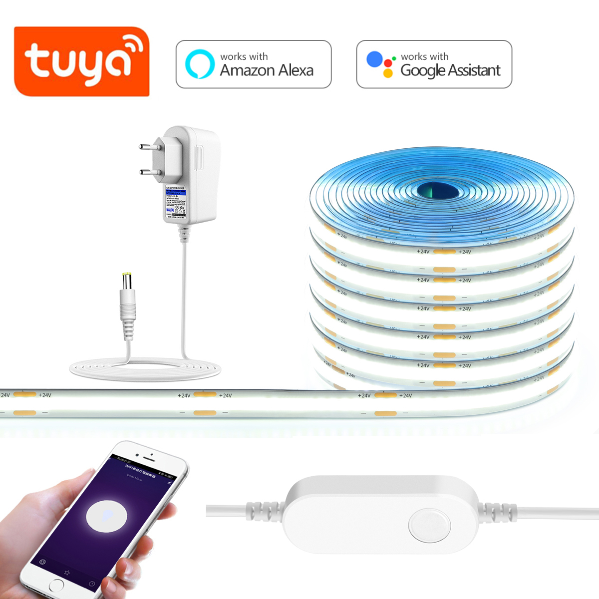 Smart Garden Rooms - 3M 5M 10M 24V COB LED
