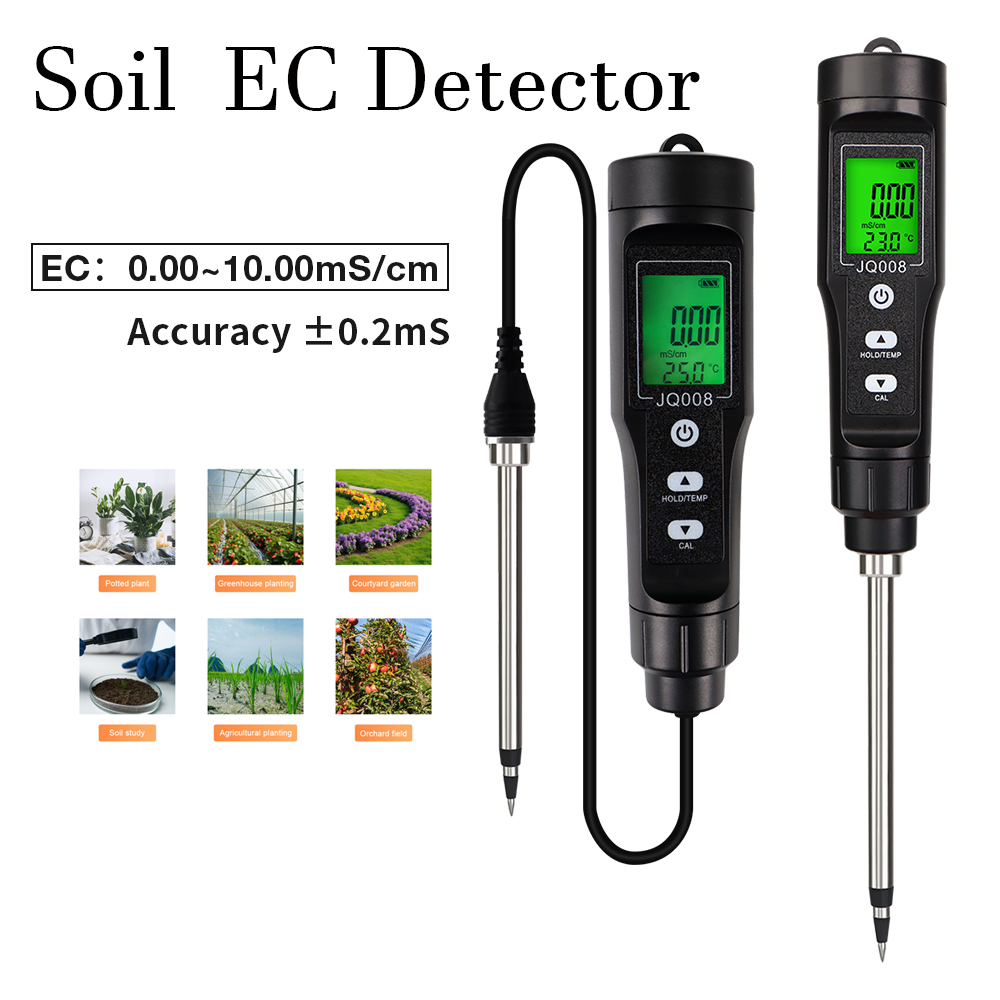 Soil Test Digital - 2 in 1 Soil EC/Temp Detector