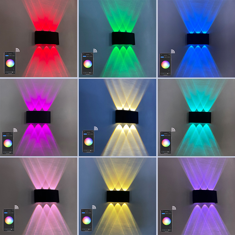 6W 8W RGBW Up Down LED Wall La - огляд і ціна Smart Garden Rooms