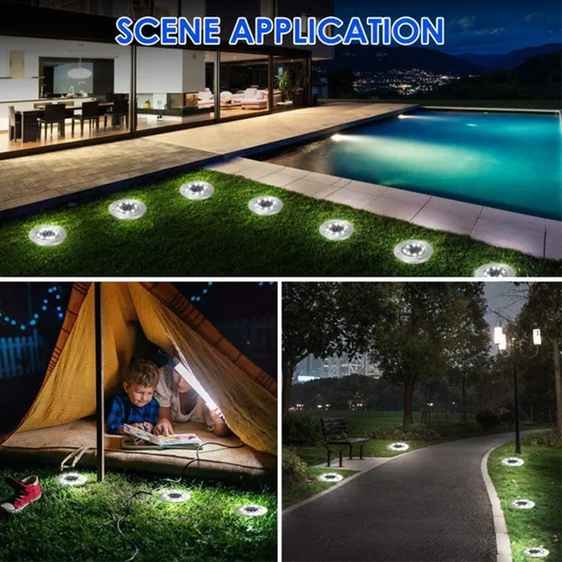 Solar Buried Ground Lights, 8/ - огляд і ціна Smart Garden Solar Lights