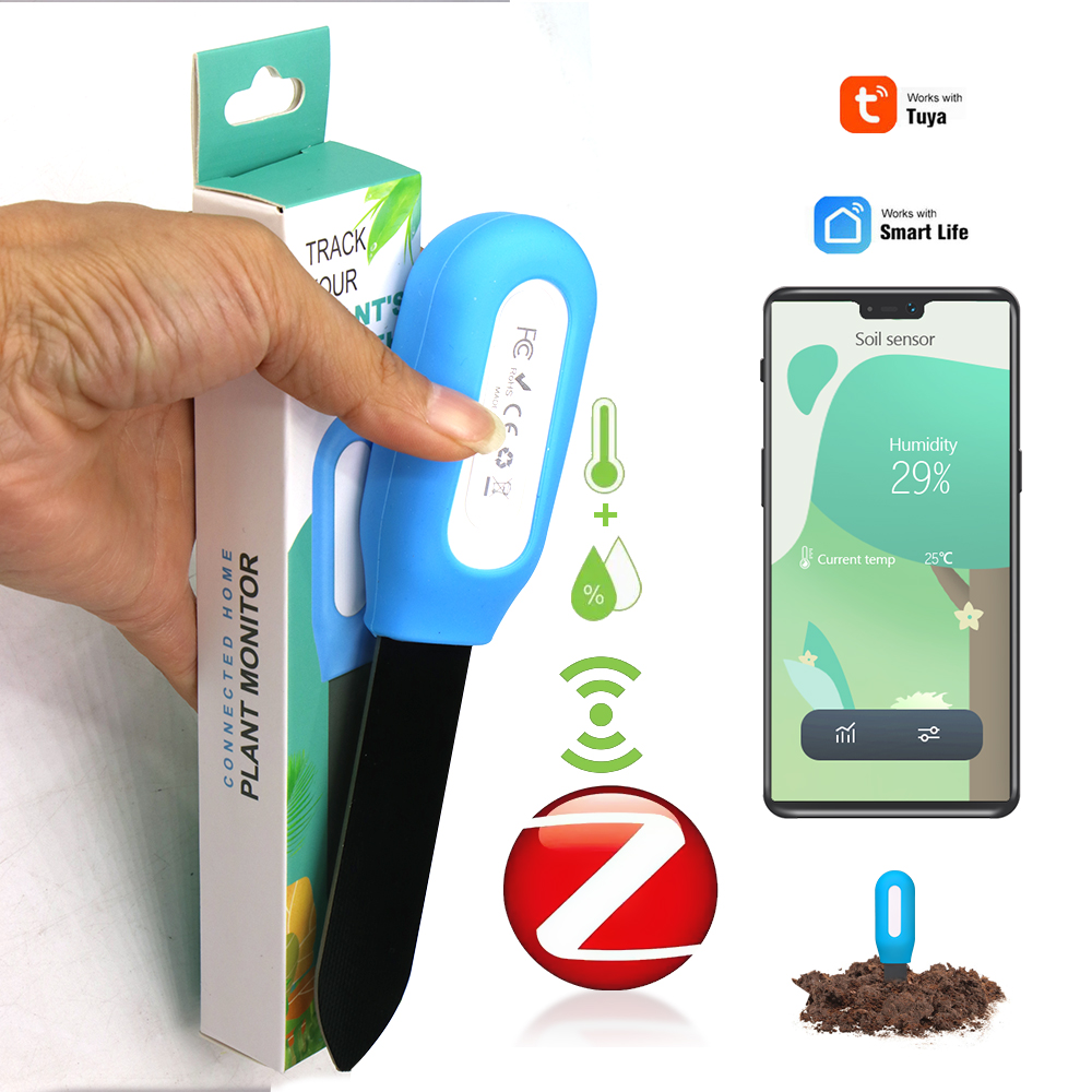 Smart Zigbee Soil Sensor for H - огляд і ціна Smart Garden Usa