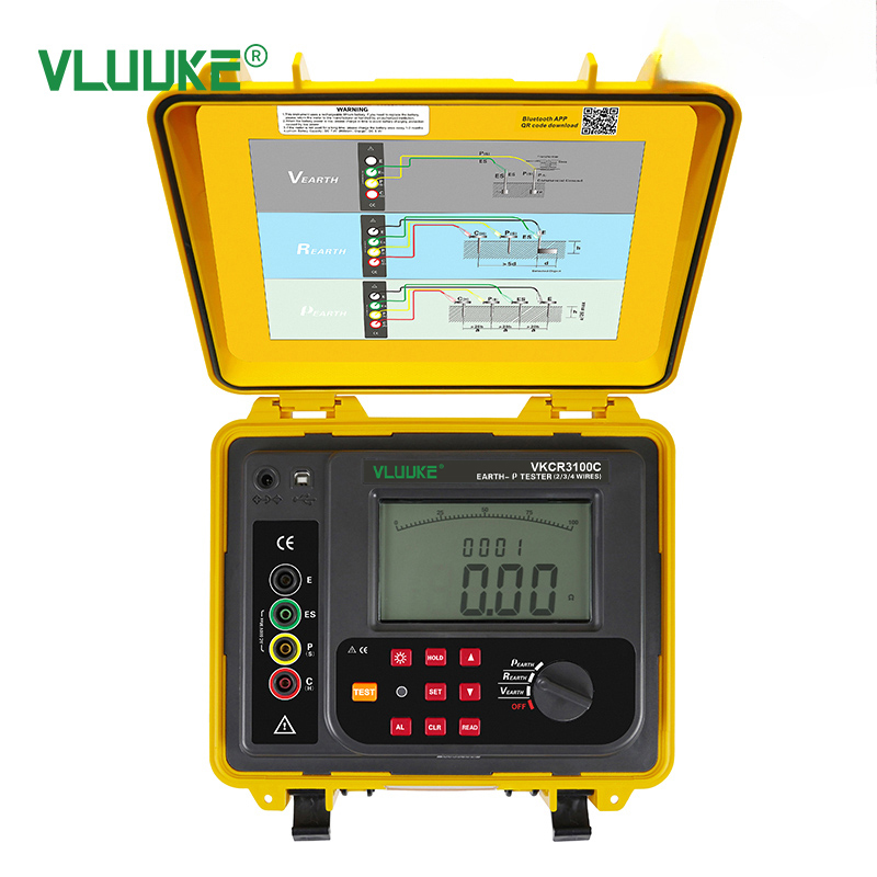 VLUUKE VKCR3100C Soil Resistiv - огляд і ціна Soil Test Digital