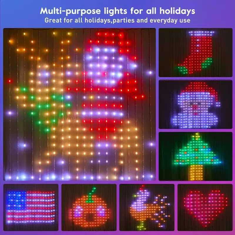 Smart Curtain Lights LED RGB S - огляд і ціна Smart Garden Rooms