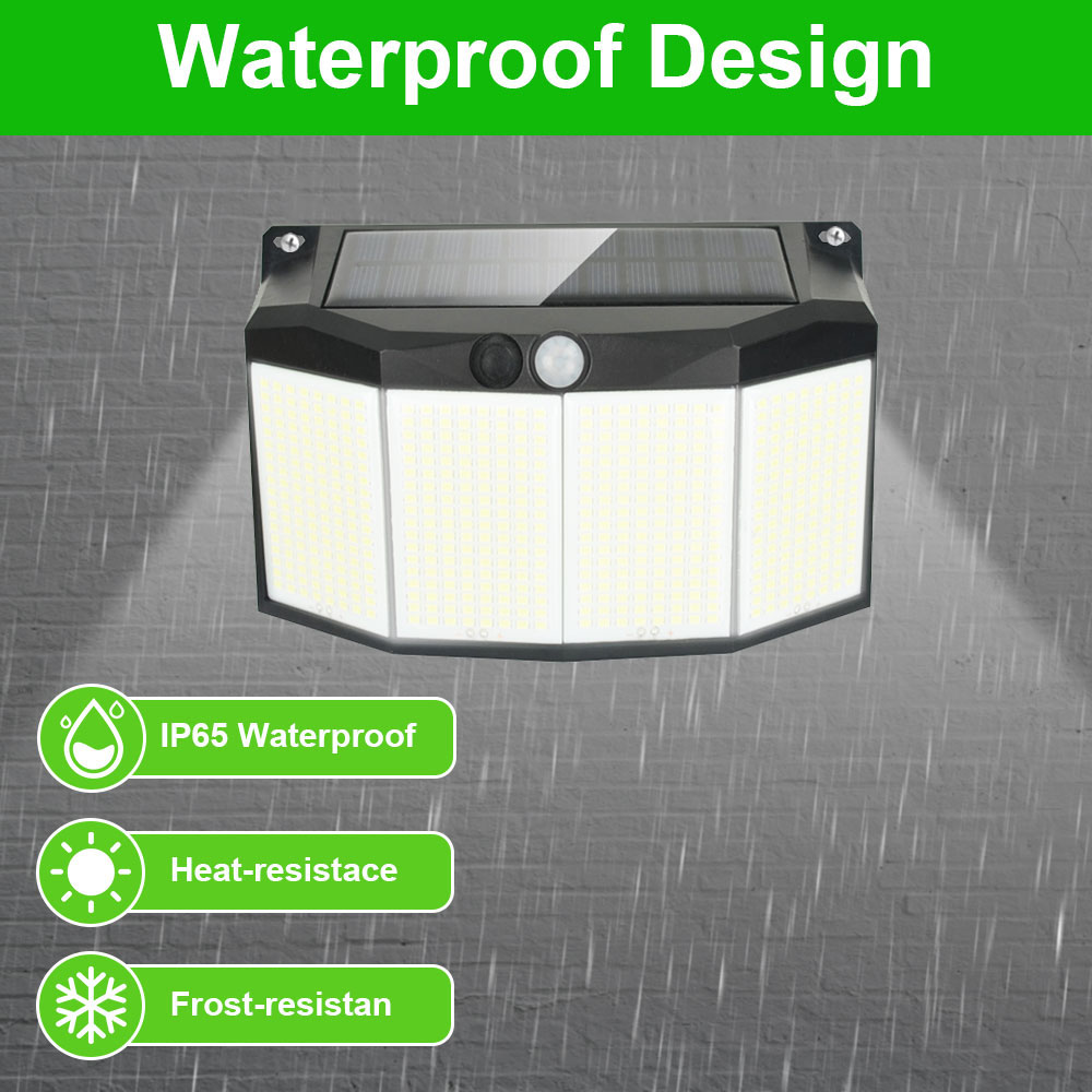 576LEDs Solar Powered Wall Lam - огляд і ціна Smart Garden Solar Lights