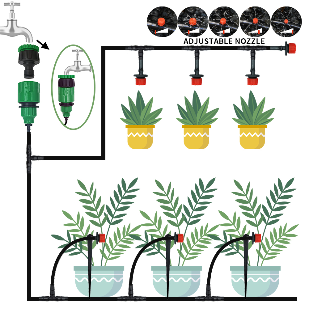Micro Drip Irrigation System P - огляд і ціна Smart Garden Project