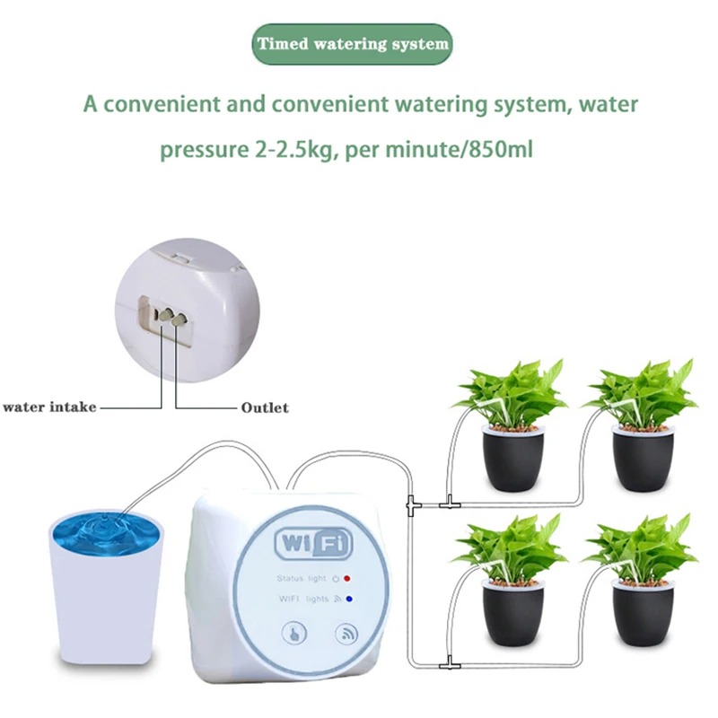 WiFi Automatic Watering Set Ad - огляд і ціна Smart Garden Keeper