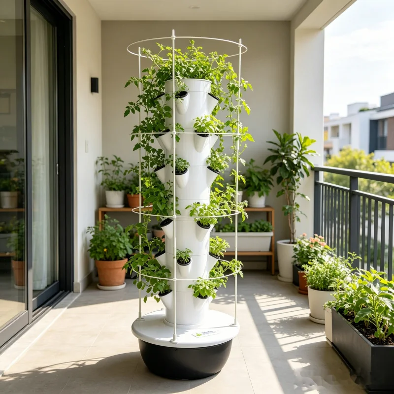 9 Layer Aeroponic Hydroponic V - огляд і ціна Smart Garden Tower