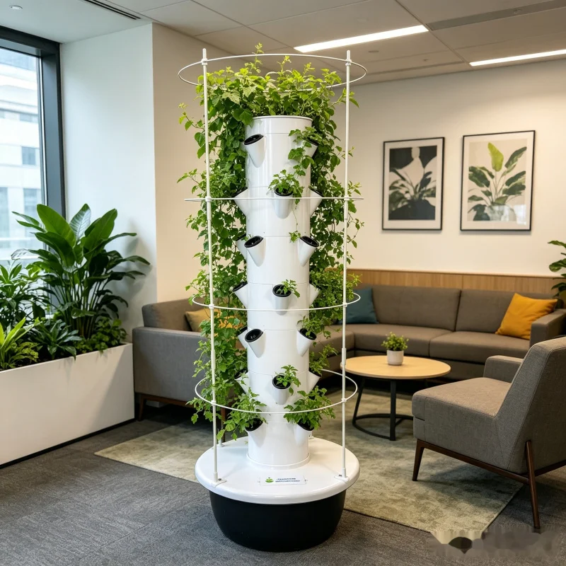 9 Layer Aeroponic Hydroponic V - огляд і ціна Smart Garden Tower