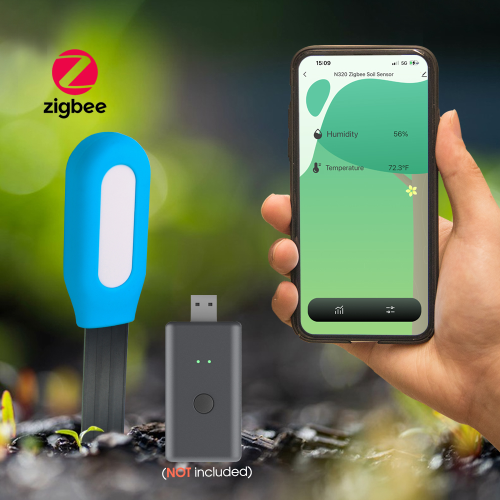 1PCS Tuya Zigbee Soil Sensor H - огляд і ціна Smart Garden Usa