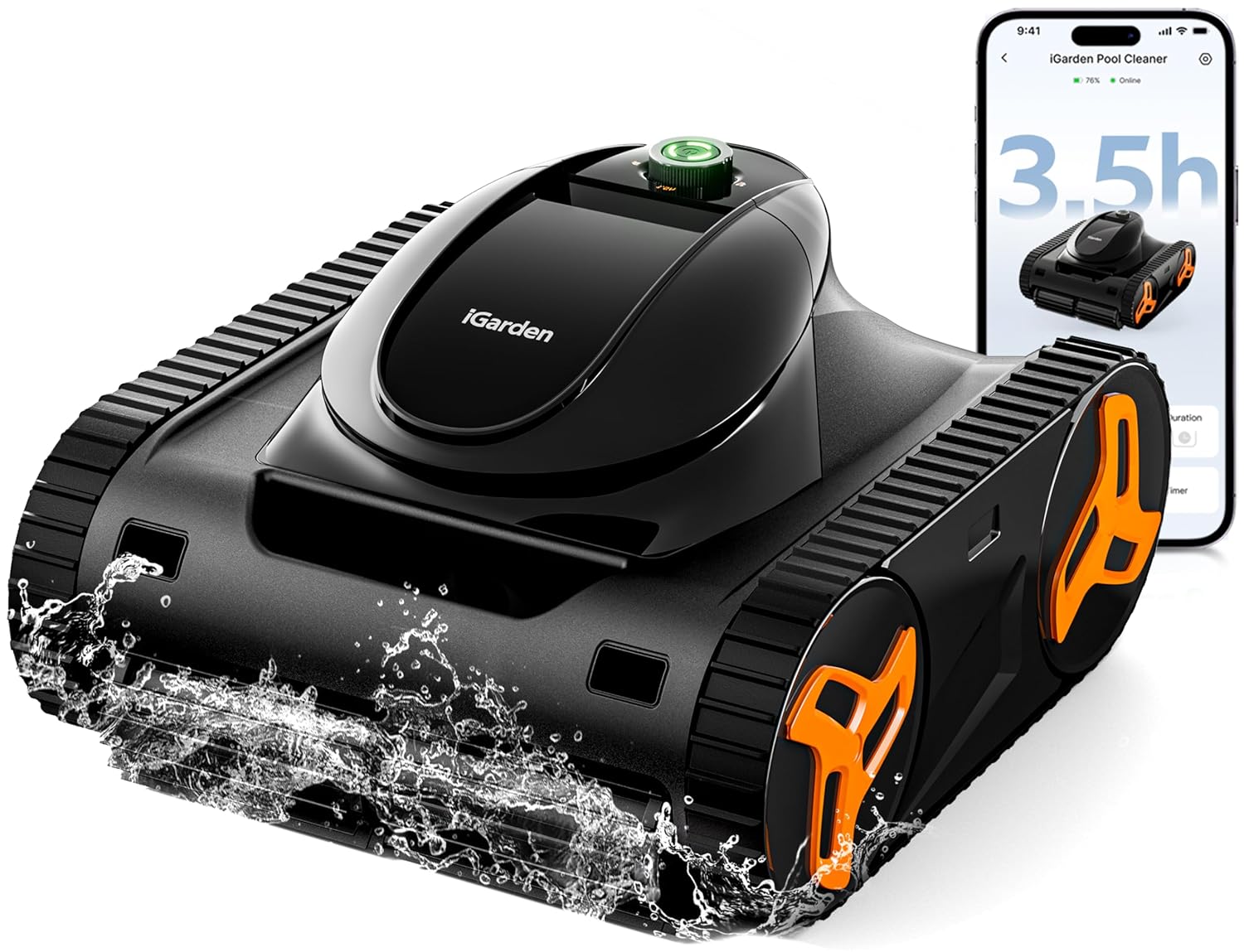 Robotic Pool Cleaner KN Series - огляд і ціна Smart Garden Usa