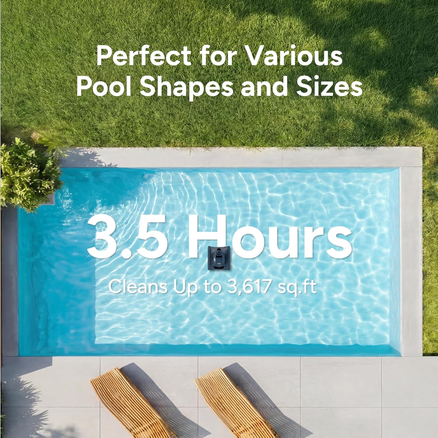 Robotic Pool Cleaner KN Series - огляд і ціна Smart Garden Usa
