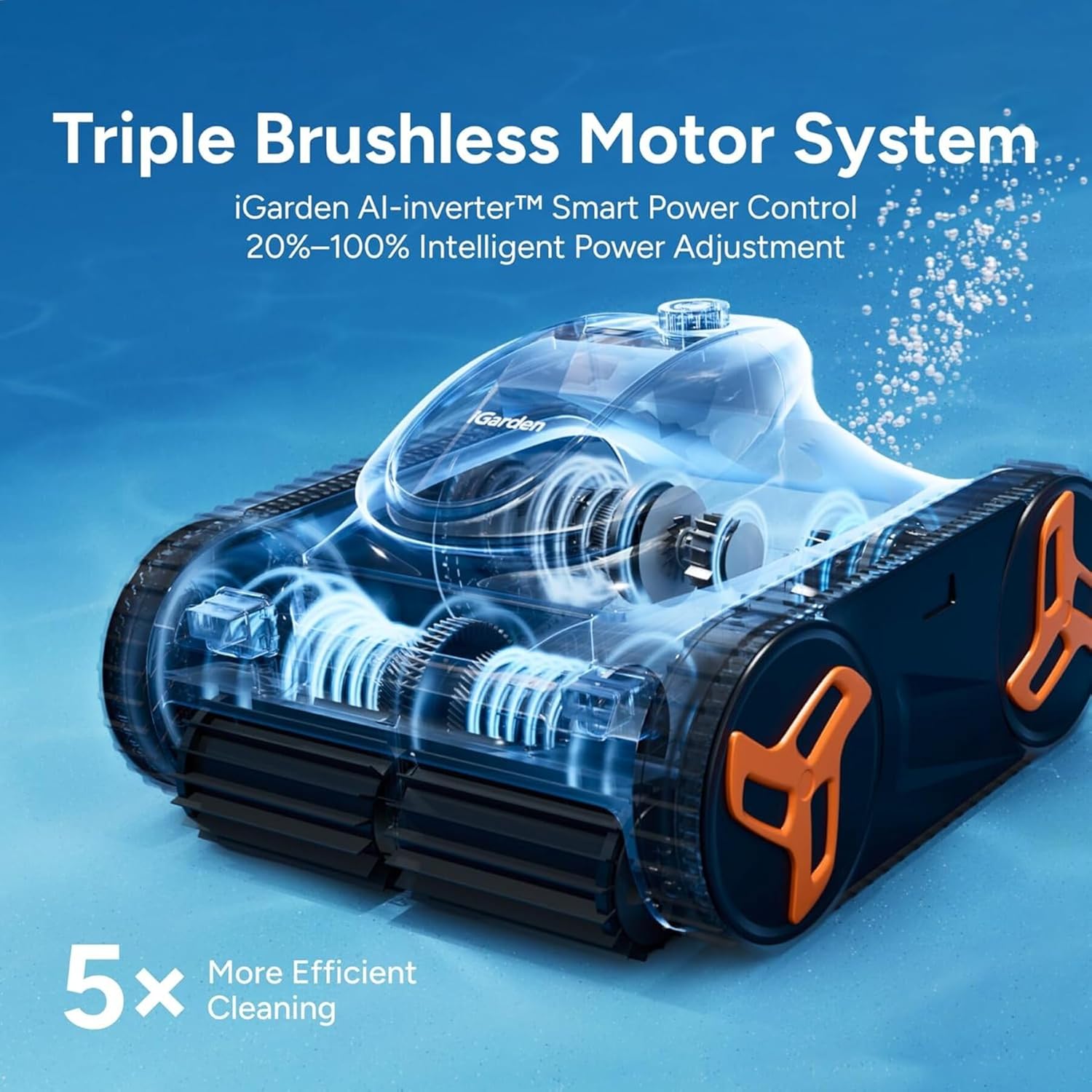 Robotic Pool Cleaner KN Series - огляд і ціна Smart Garden Usa