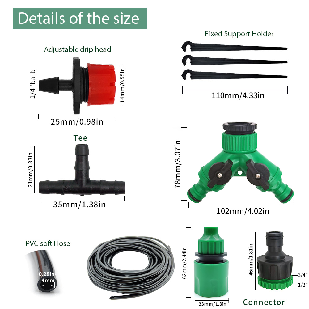 Greenhouse 15M-30M DIY Drip Ir - огляд і ціна Smart Garden Project