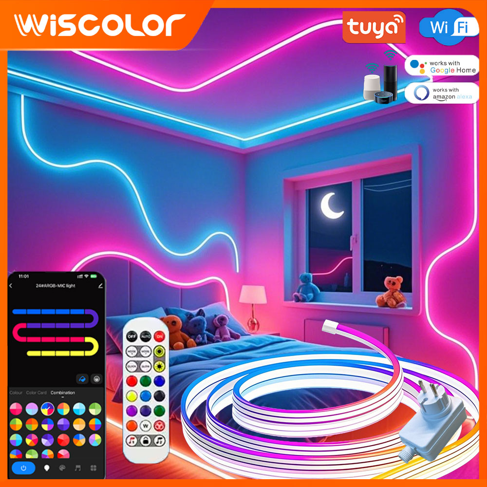 WISCOLOR 24V TUYA WIFI LED Neo - огляд і ціна Smart Garden Rooms