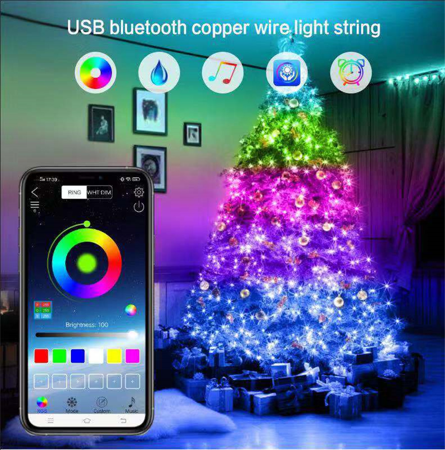 2024 New Year Smart Garland Re - огляд і ціна Smart Garden Rooms
