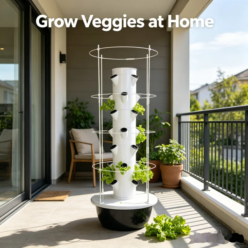 Smart Vertical Hydroponic Towe - огляд і ціна Smart Garden Tower