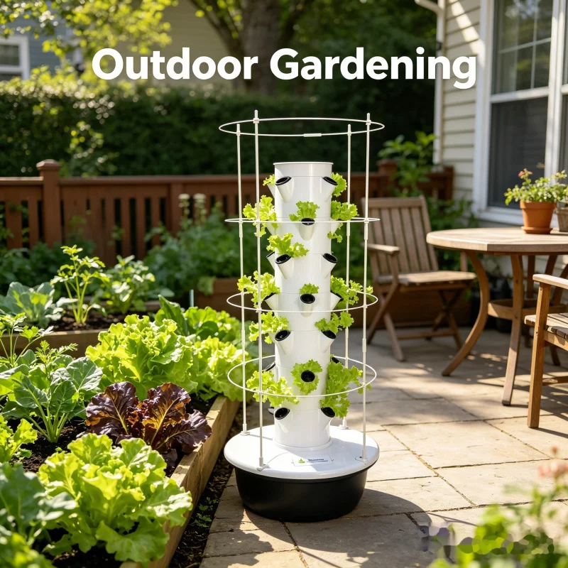 Smart Vertical Hydroponic Towe - огляд і ціна Smart Garden Tower