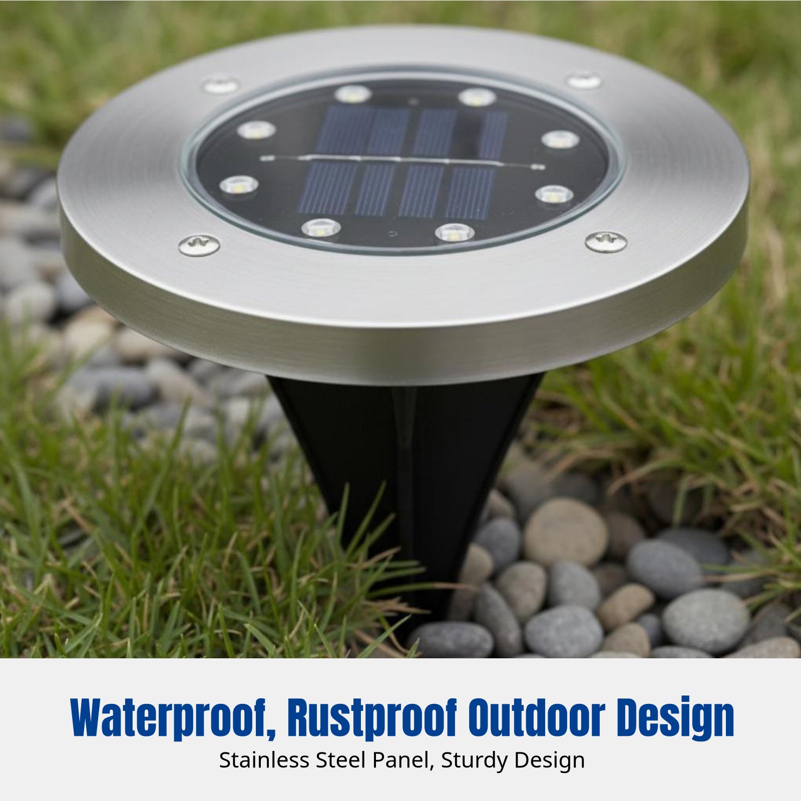 Solar Ground Light, LED Lawn L - огляд і ціна Smart Garden Solar Lights