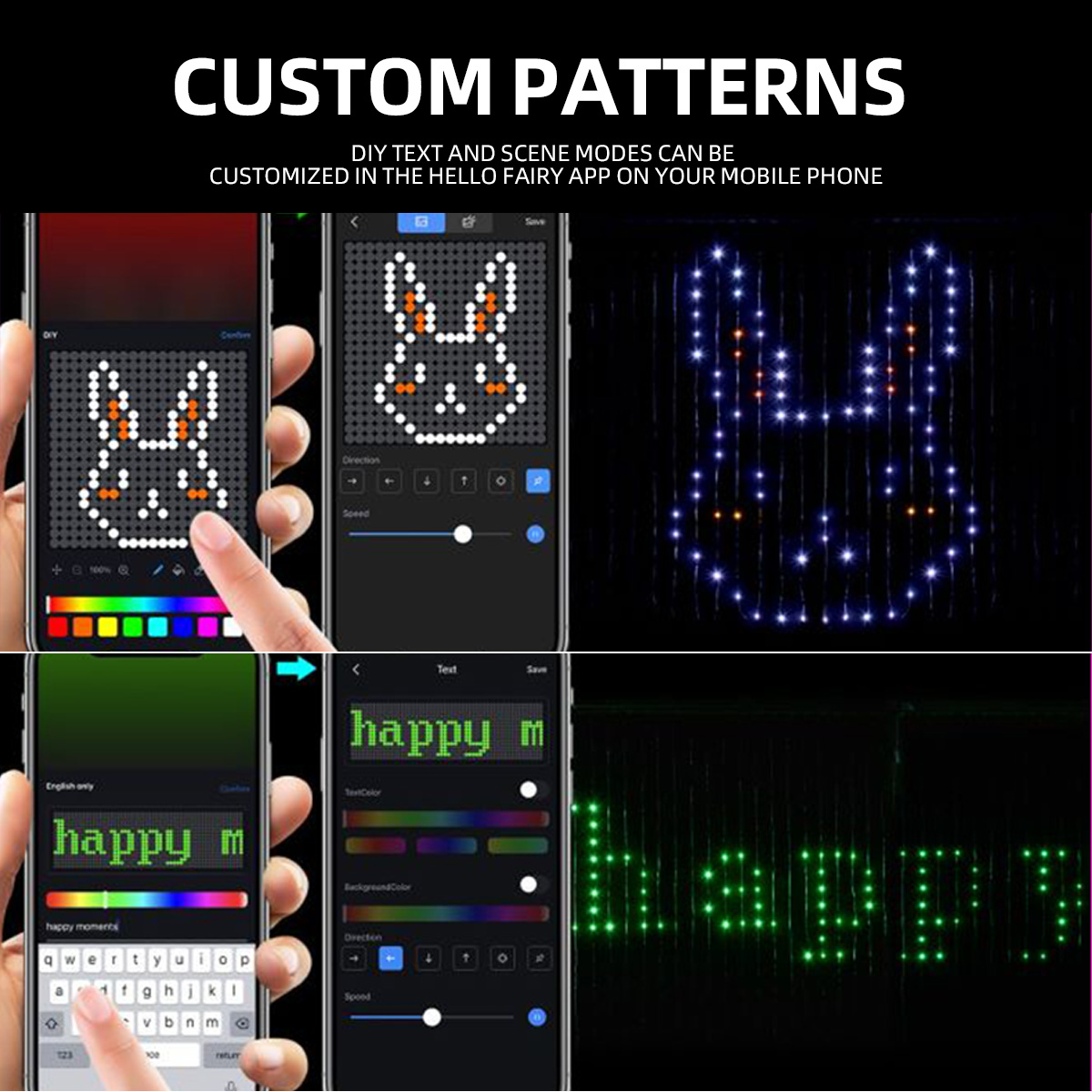 2Mx2M Smart Curtain Lights App - огляд і ціна Smart Garden Rooms