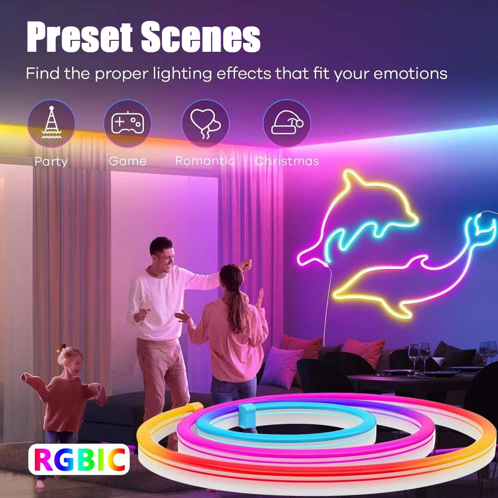 WISCOLOR 24V TUYA WIFI Neon St - огляд і ціна Smart Garden Rooms