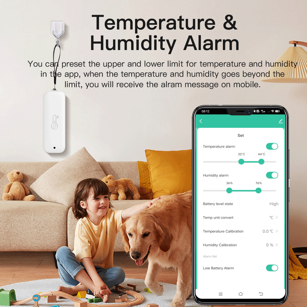 Tuya WiFi Temperature and Humi - огляд і ціна Smart Garden Arduino