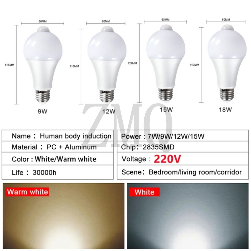 Motion Sensor LED Lights 220V  - огляд і ціна Smart Garden Rooms