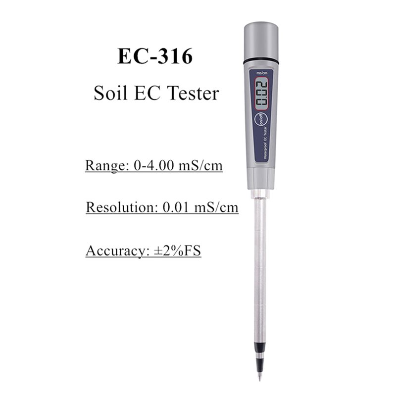 A84E-Tester Digital ATC EC-316 - огляд і ціна Soil Test Digital