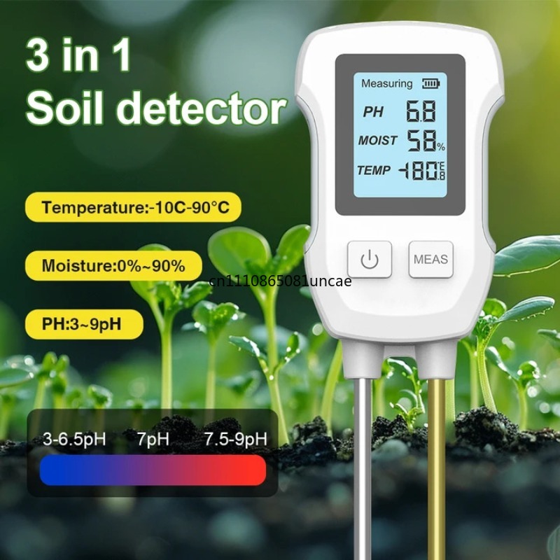 Digital 3 In 1 Soil Tester PH  - огляд і ціна Soil Test Digital