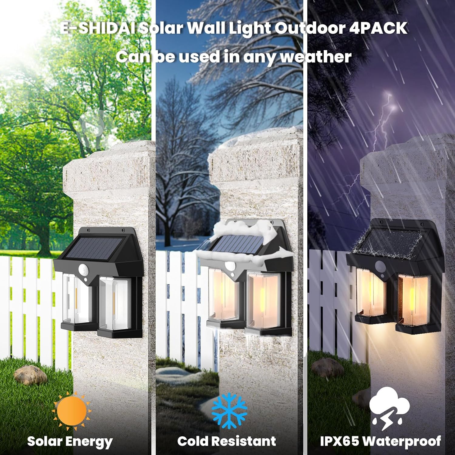 Solar Powered Wall Light Vinta - огляд і ціна Smart Garden Solar Lights