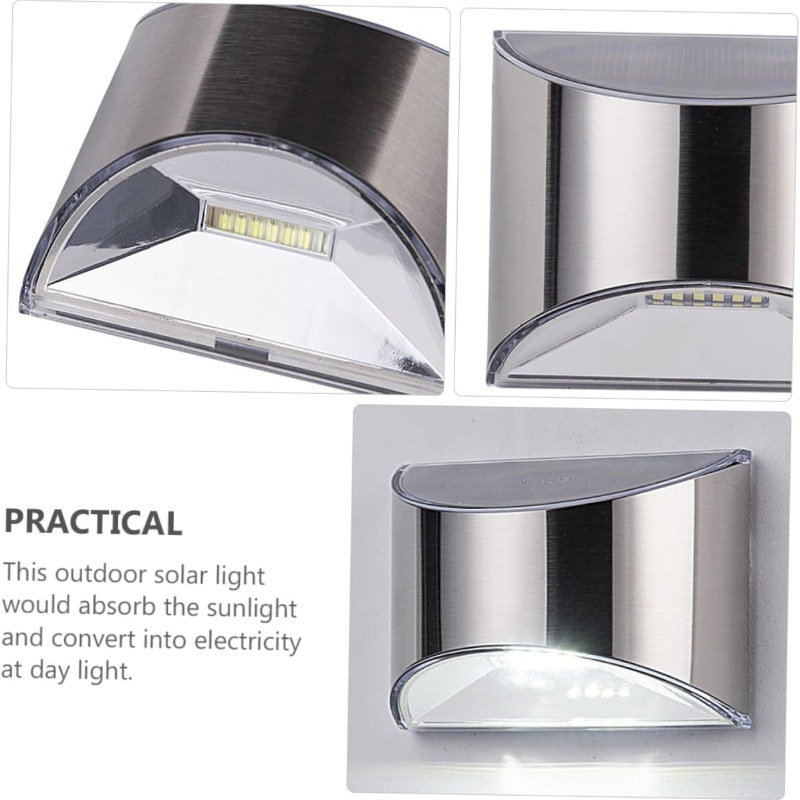 2Pcs Solar Garden Light Stainl - огляд і ціна Smart Garden Solar Lights