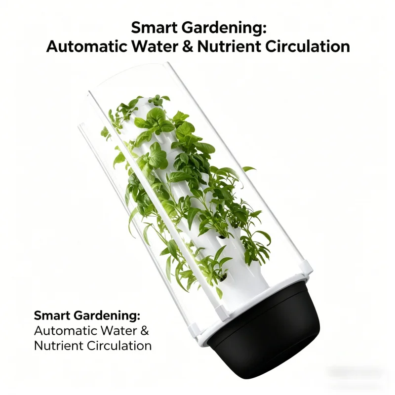 SpaceTree Vertical Hydroponic  - огляд і ціна Smart Garden Tower