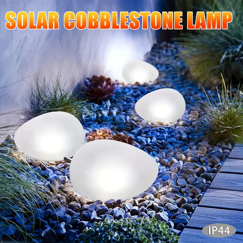 1/2Pack Solar Pebble Lights –  - огляд і ціна Smart Garden Solar Lights