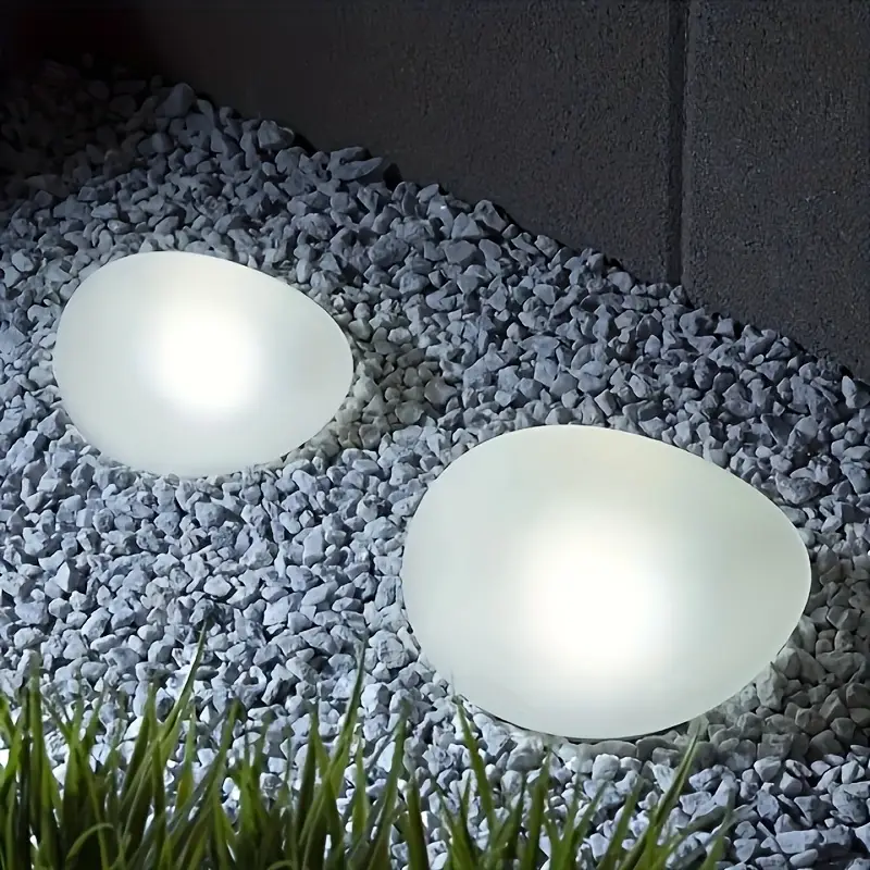 1/2Pack Solar Pebble Lights –  - огляд і ціна Smart Garden Solar Lights