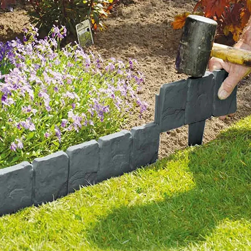 Garden Edging Border Stone Eff - огляд і ціна Smart Garden Edging