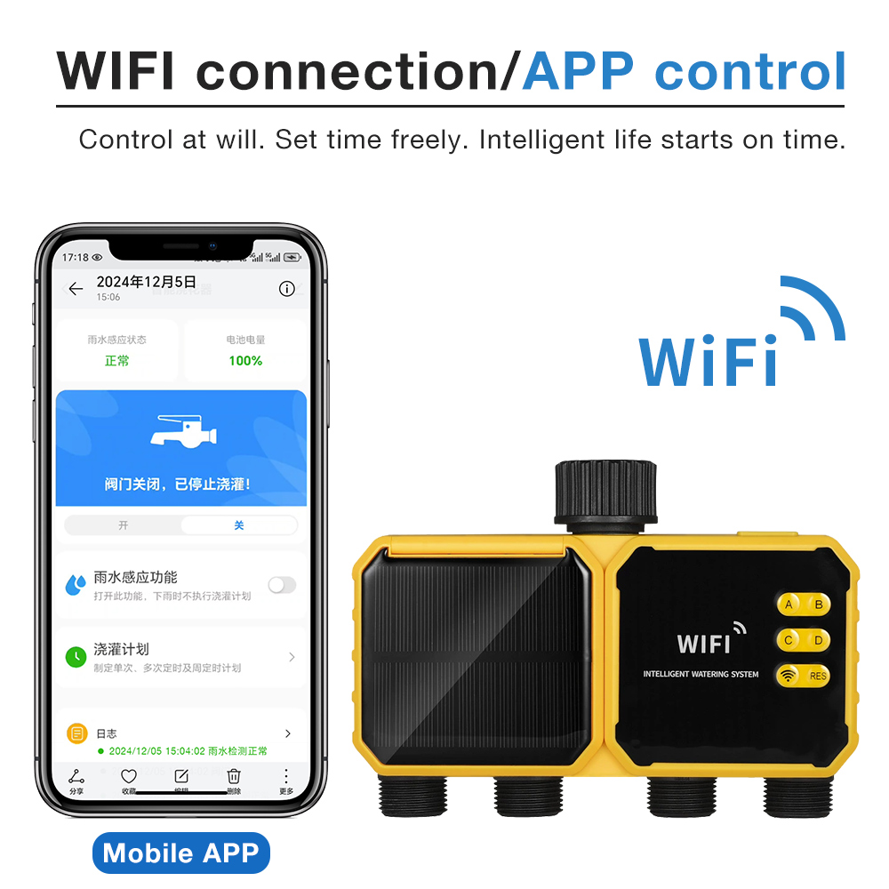 WiFi Solar Irrigation Timer 1/ - огляд і ціна Smart Garden Keeper