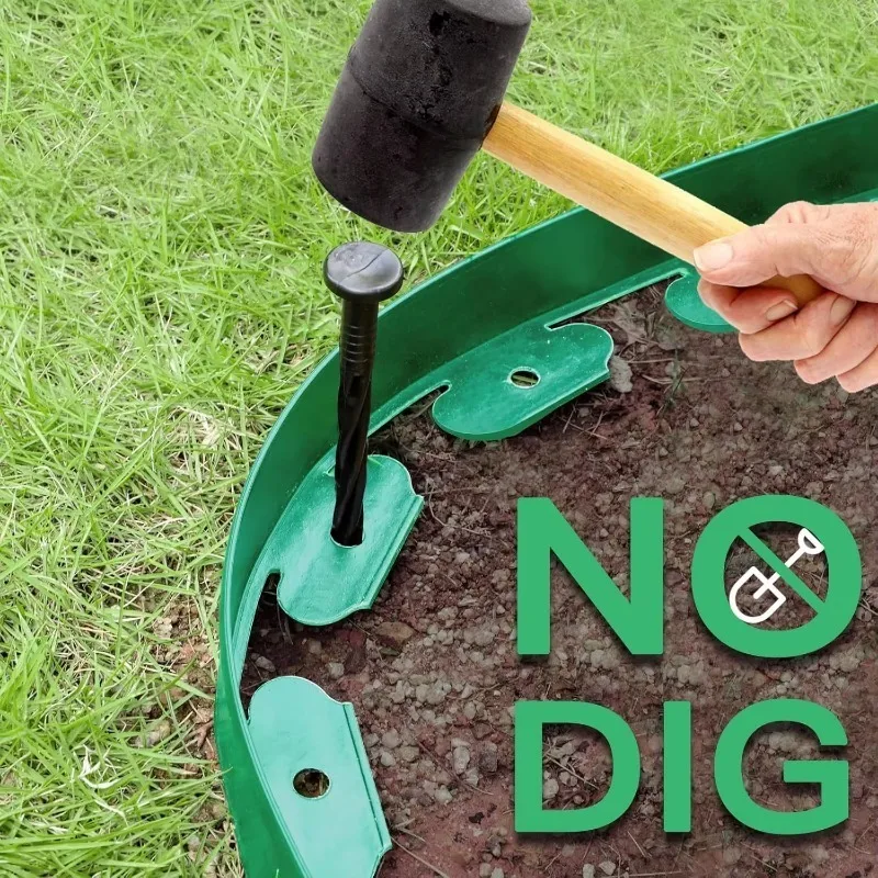 10M Flexible PVC Garden Edging - огляд і ціна Smart Garden Edging