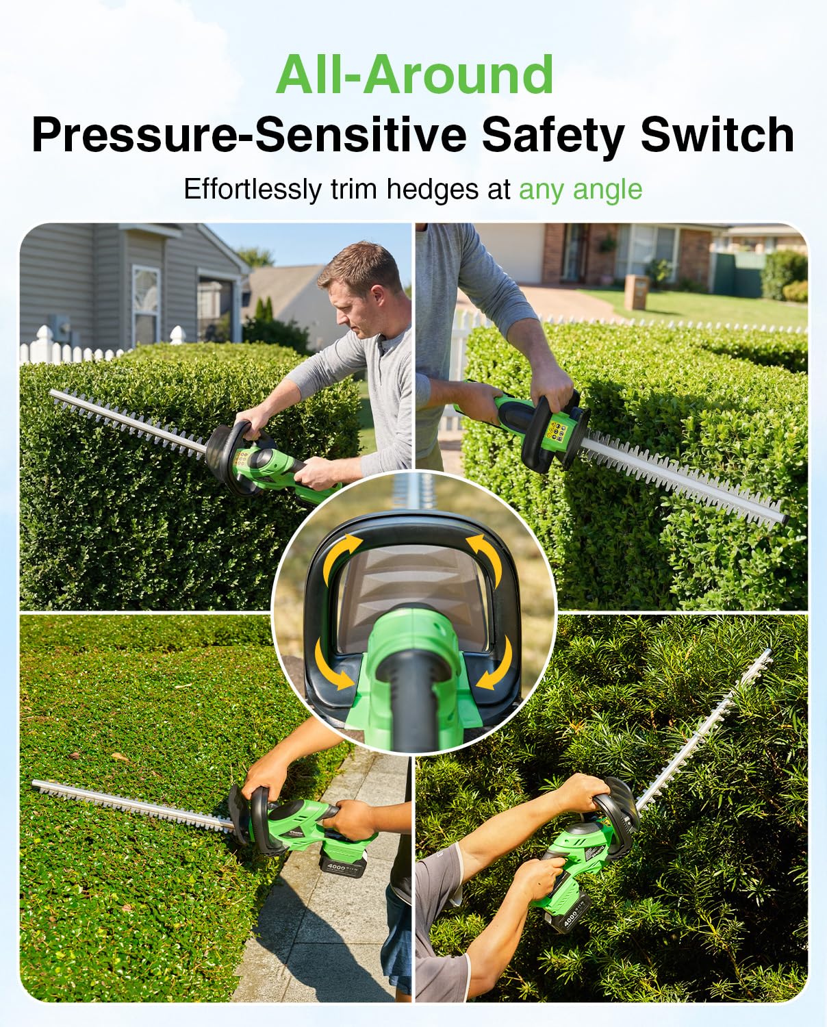 TaskStar Cordless Hedge Trimme - огляд і ціна Smart Garden Edging