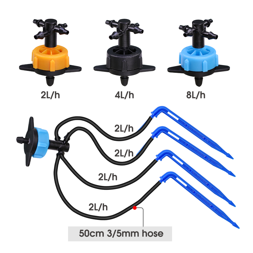 10Set 2/4/8L/H Bend Arrow Drip - огляд і ціна Smart Garden Tower