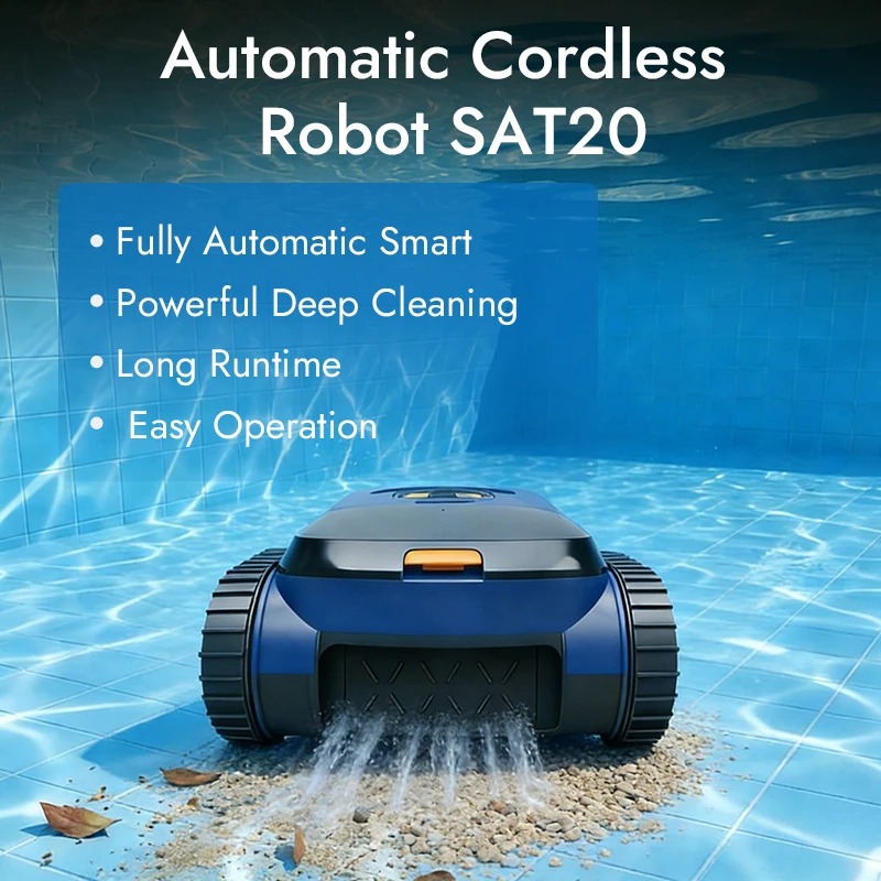 Airo Cordless Robotic Pool Cle - огляд і ціна Smart Garden Usa