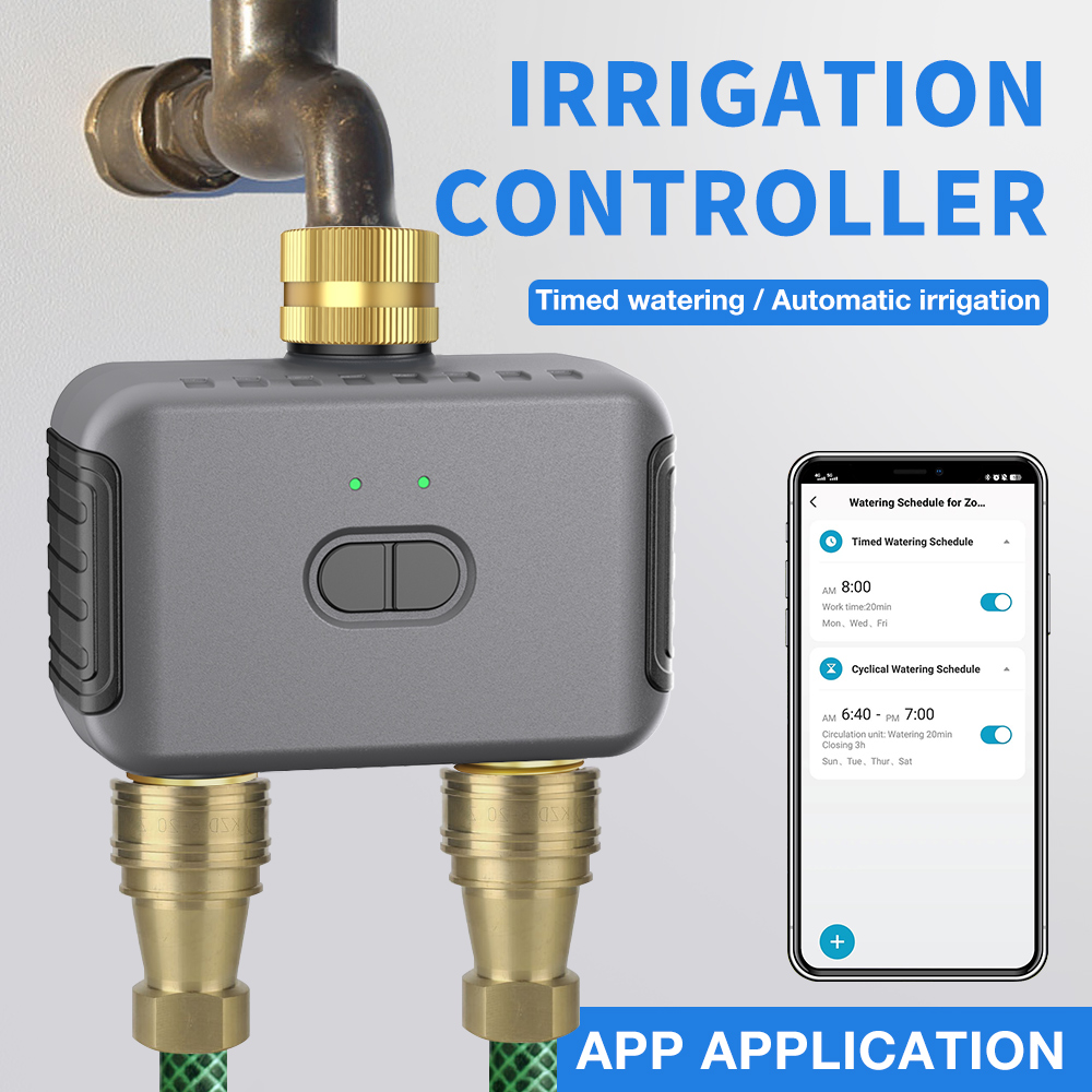 Tuya 2 Zone Watering Timer Gar - огляд і ціна Smart Garden Keeper