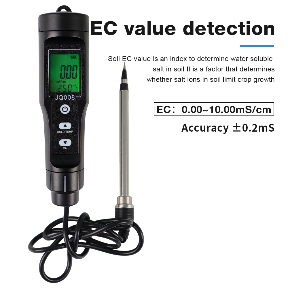 2 in 1 Soil EC/Temp Detector H - огляд і ціна Soil Test Digital
