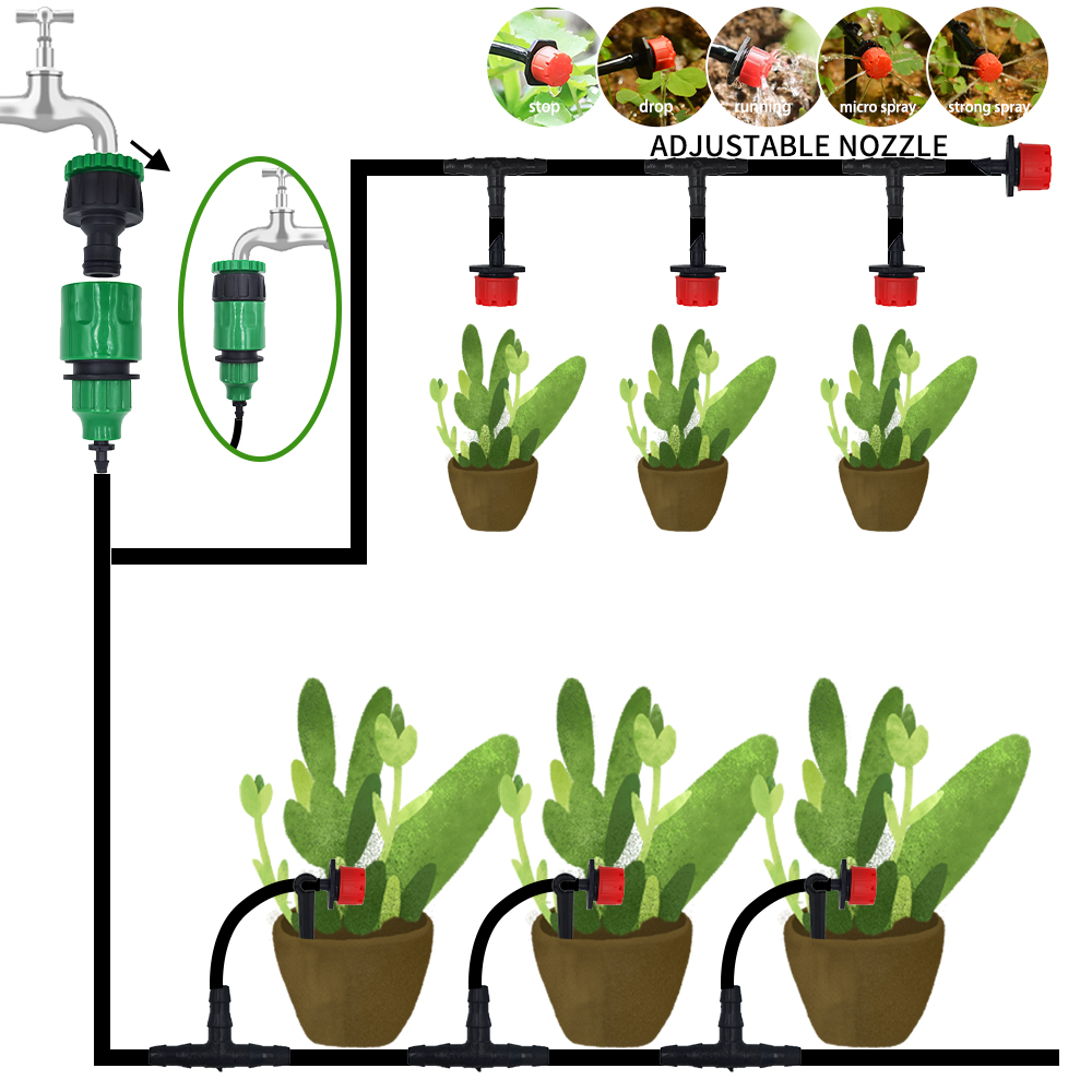Micro Drip Irrigation System P - огляд і ціна Smart Garden Project